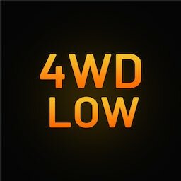 4 Wheel Drive Low-waarschuwingslampje