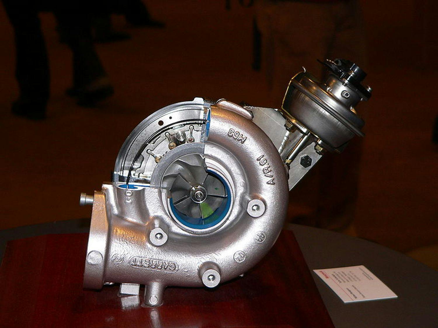 Modèle de turbocompresseur