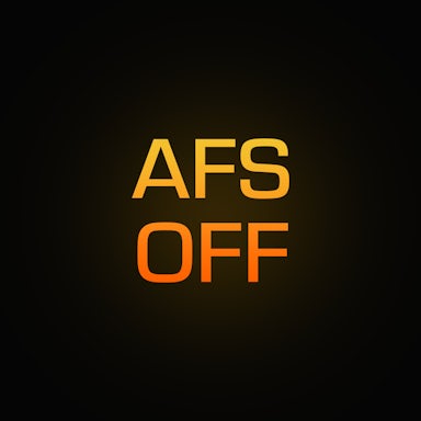 AFS warning light