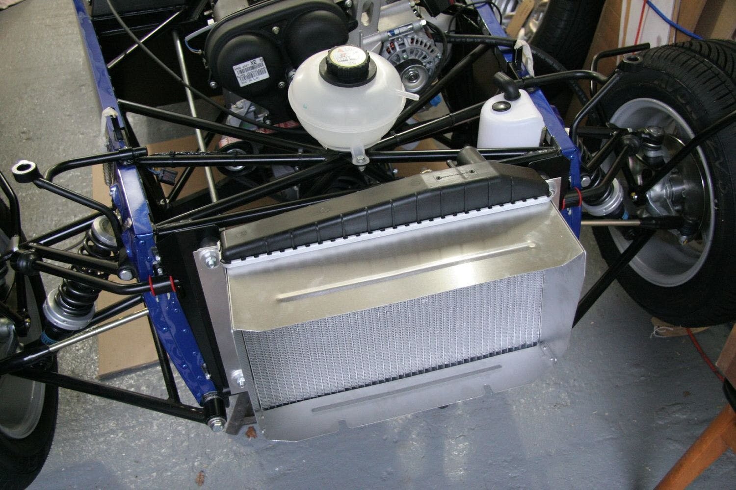 Water-cooled engine