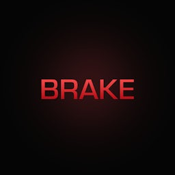 Brake warning light